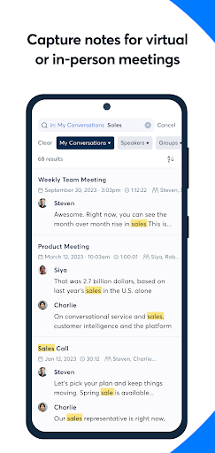 OtterAI Transcribe Voice Notes screenshot