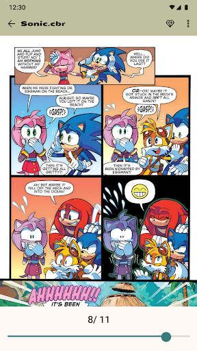 Comic Book Reader (cbz/cbr) screenshot