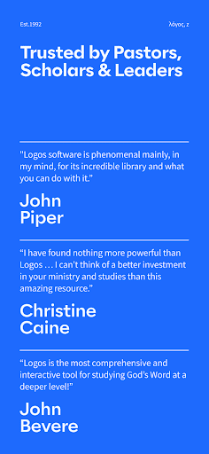 Logos: Deep Bible Study screenshot