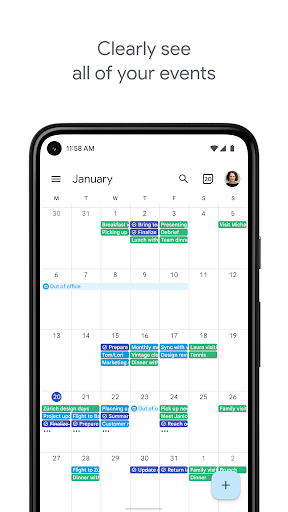 Google Calendar screenshot