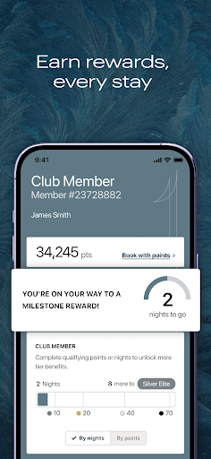 IHG Hotels & Rewards screenshot