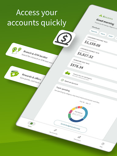 Regions Bank screenshot