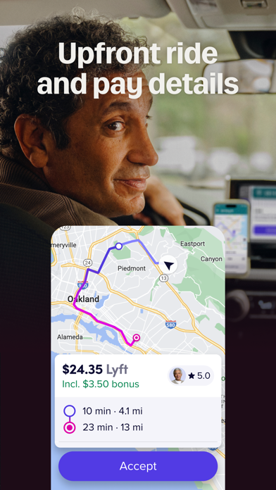 Lyft Driver screenshot