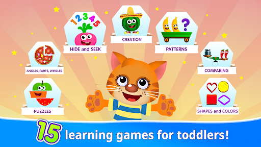 Educational games for kids 2 4 screenshot