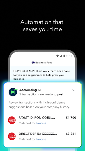 Intuit QuickBooks for Business screenshot