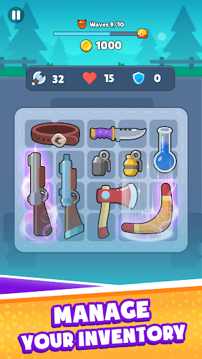 Backpack Hero: Merge Weapon screenshot