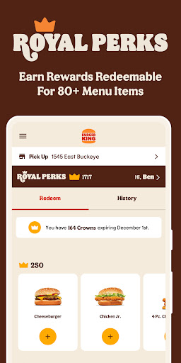 BURGER KING® App screenshot