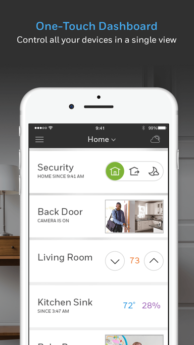 Resideo - Smart Home screenshot