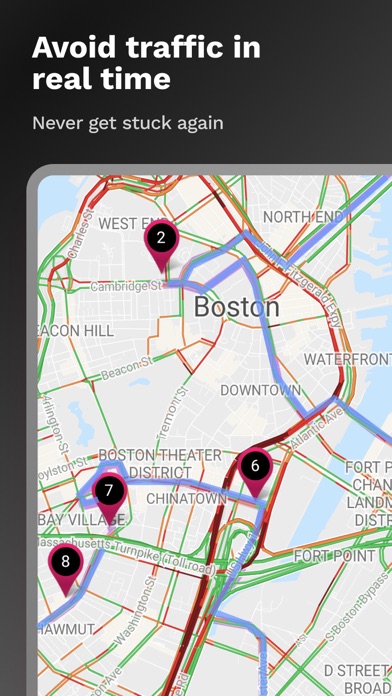 RoadWarrior Route Planner screenshot
