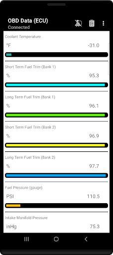 Tor OBD2 Diagnostics screenshot