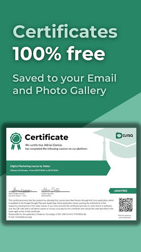 Cursa - Online courses screenshot