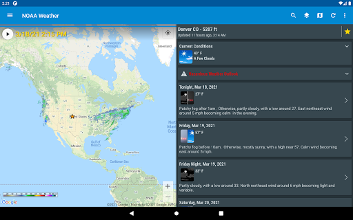 NOAA Weather & Tides screenshot