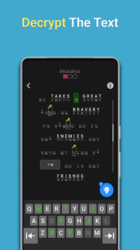 PlaySimple Cryptogram screenshot