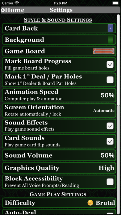 Cribbage Pro Online! screenshot