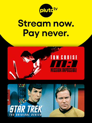 PlutoTV: Live TV & Free Movies screenshot