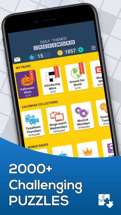 Daily Themed Crossword Puzzles screenshot