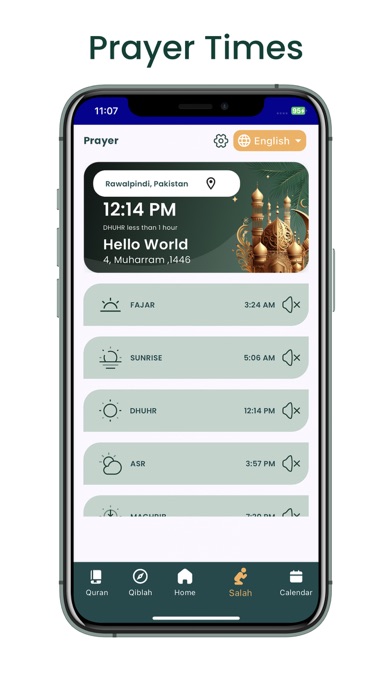 Al Quran MP3 Audio Offline App screenshot
