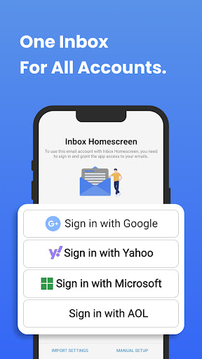 Inbox Homescreen screenshot