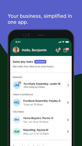 Tasker by Taskrabbit screenshot