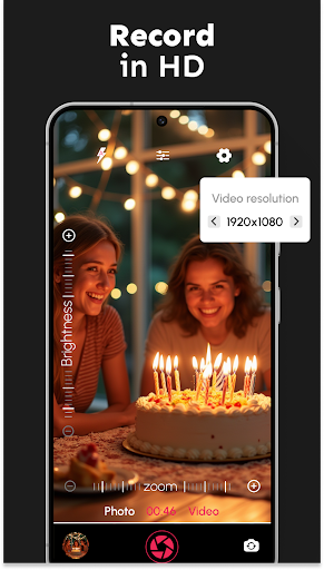 DSLR HD Camera : 4K HD Camera screenshot