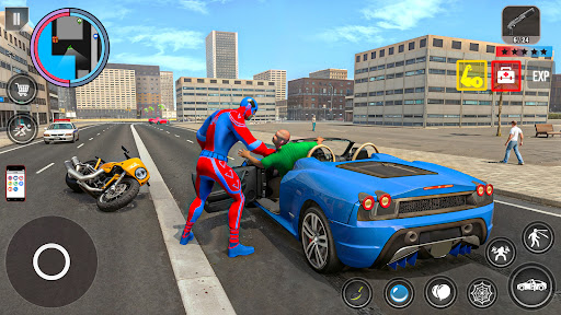 Spider Rope Action Game screenshot