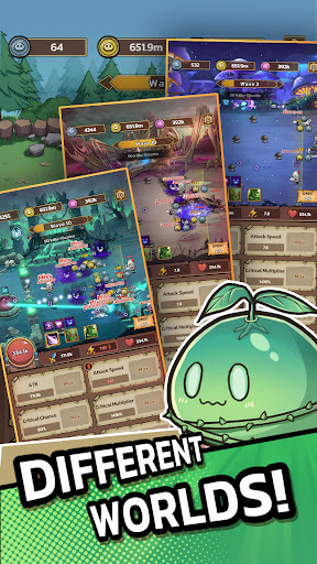 Slime Castle — Idle TD Game screenshot