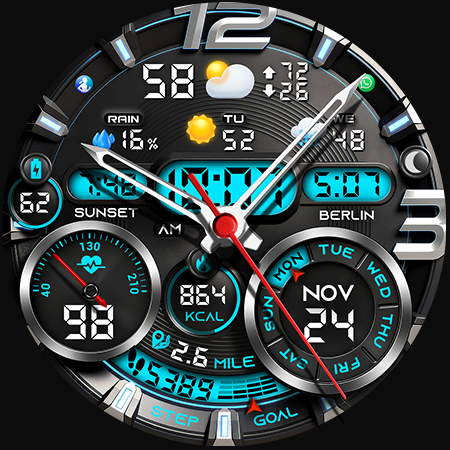 PER32 Ultra Hybrit Watch Face screenshot