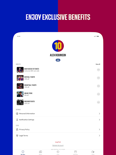 FC Barcelona Official App screenshot
