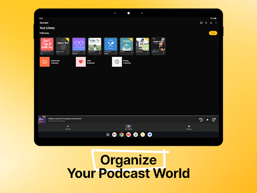 Spreaker Podcasts screenshot