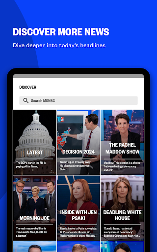 MSNBC: Watch Live & Analysis screenshot