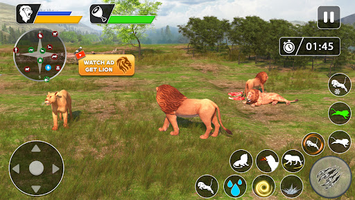 Lion Games Animal Simulator 3D screenshot