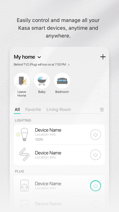Kasa Smart screenshot