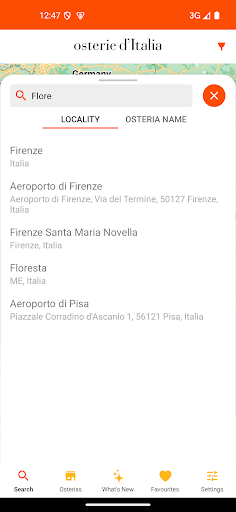 Osterie d'Italia 2025 screenshot