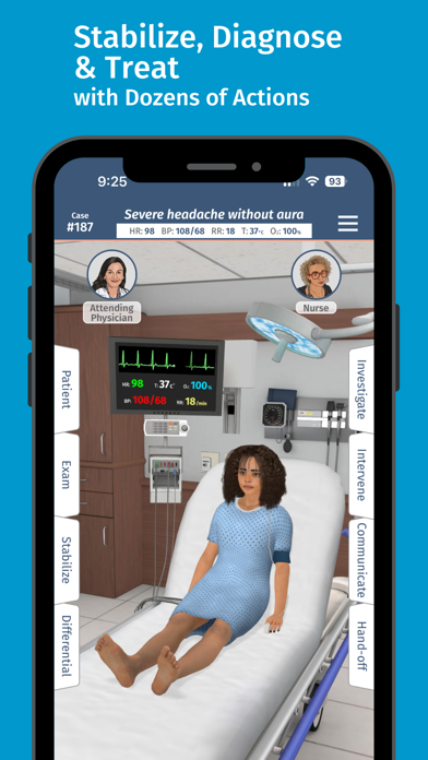 Full Code Medical Simulation screenshot