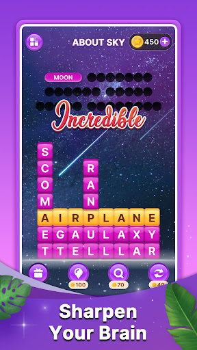 Word Search Block Puzzle Game screenshot