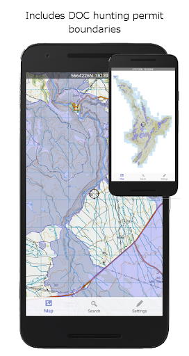 NZ Topo50 Offline - North screenshot