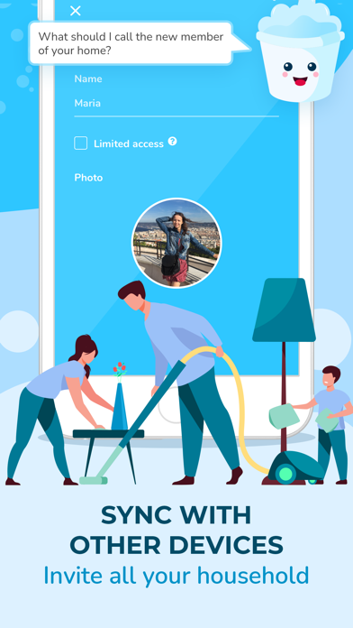 Sweepy: Home Cleaning Schedule screenshot