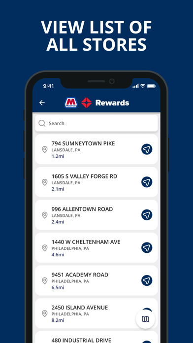 Marathon ARCO Rewards screenshot