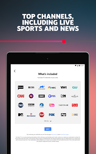 YouTube TV: Live TV & more screenshot