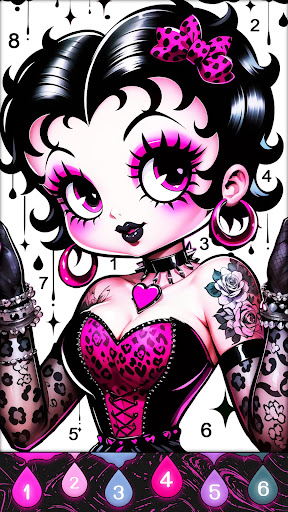 Fluid Art:Color By Number screenshot