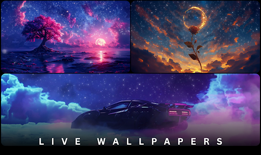 Live Wallpapers, 4K Wallpapers screenshot