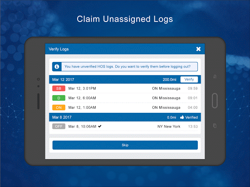 Geotab Drive screenshot