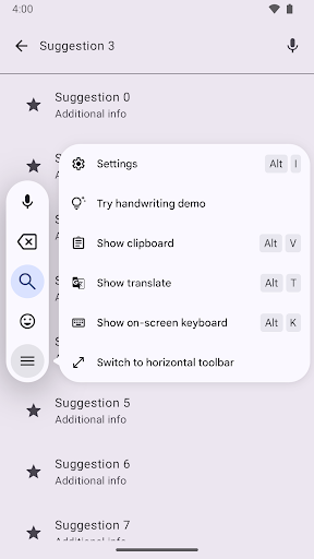 Compose Material Catalog screenshot