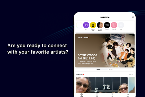 Weverse: Connect with Artists screenshot