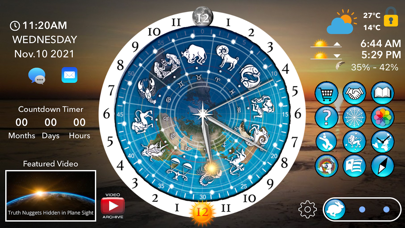Flat Earth Sun & Moon Clock screenshot