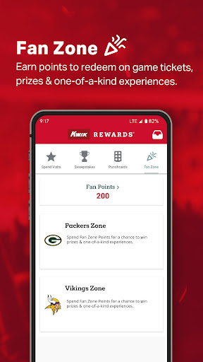 Kwik Rewards screenshot