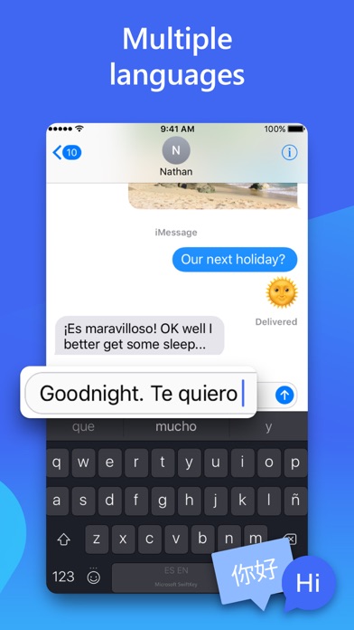 Microsoft SwiftKey AI Keyboard screenshot