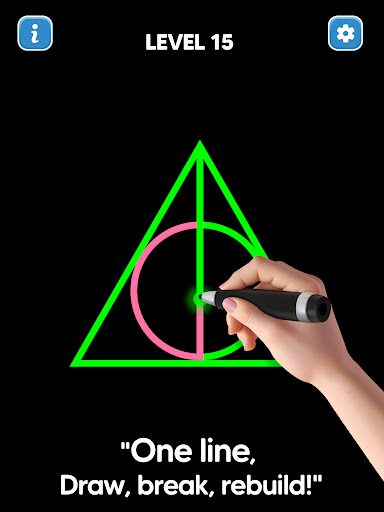 Line Drawing: No Lift Puzzle screenshot