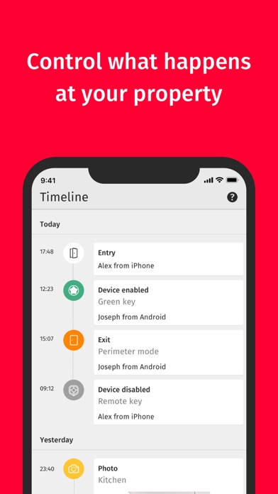 My Verisure screenshot