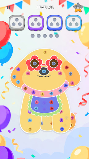 Unscrew Nuts Sort: Pin Puzzle screenshot